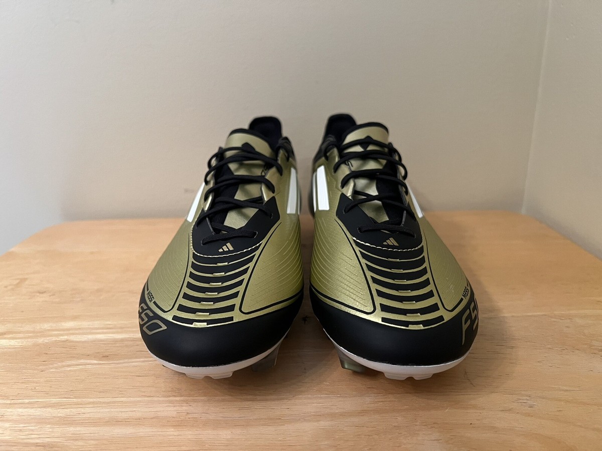Adidas F50 Elite FG Messi Soccer Cleats US 7 (Women's 8) Gold