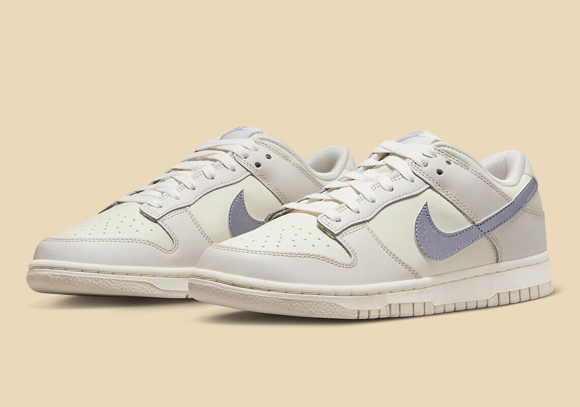 Nike Dunk Low Sail Off White Oxygen Purple Phantom Trainers Nike Dunk Low Sail Off White Oxygen Purple Phantom Trainers