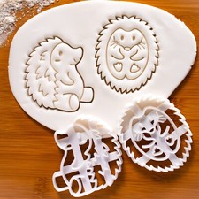 Set: Hedgehog Cookie Cutters - Cute woodland ...