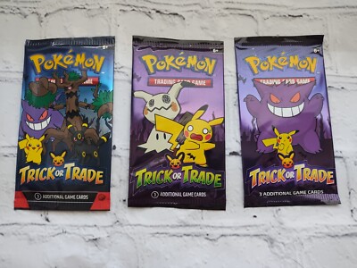 Pokemon TCG Trick Or Trade Set 2024+2023+2022 Sealed Packs In Stock USA Seller