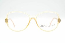 Vintage Vienna Line 1489 30 Gold Oval Glasses Eyeglass Frame NOS