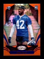 2018 CERTIFIED MIRROR ORANGE #149 JOHN KELLY RC 52/225 LOS ANGELES RAMS