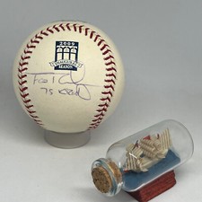 Francisco Rodriguez signed Rawlings Logo Baseball MLB HOLO Mets Angels HOF A2983