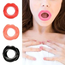 Silicone Lips Style Open Oral Mouth Gag Mouth Bondage Ring Oral Restraint Parts