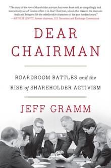  Dear Chairman by Jeff Gramm 9780062369833 Hardback