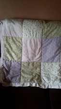 LAMBS  IVY Baby patchwork Quilt /Comforter Blanket