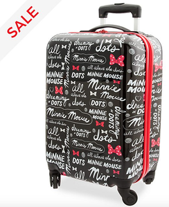 minnie mouse rolling suitcase