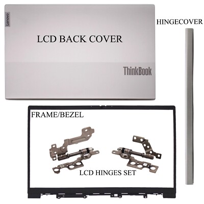 LCD Scharnier + Scharnierabdeckung + Rahmen + Deckel für Lenovo ThinkBook 15 G2 ITL ARE ACL ITL