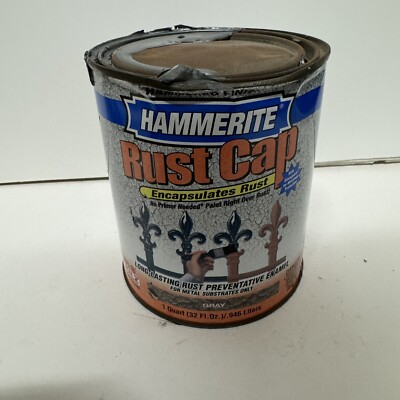 Hammerite Rust Cap Gray 32 OZ