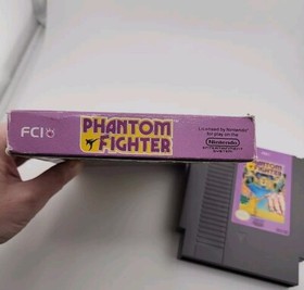 Phantom Fighter NES(Nintendo Entertainment System, 1990) - Complete w/Box Tested
