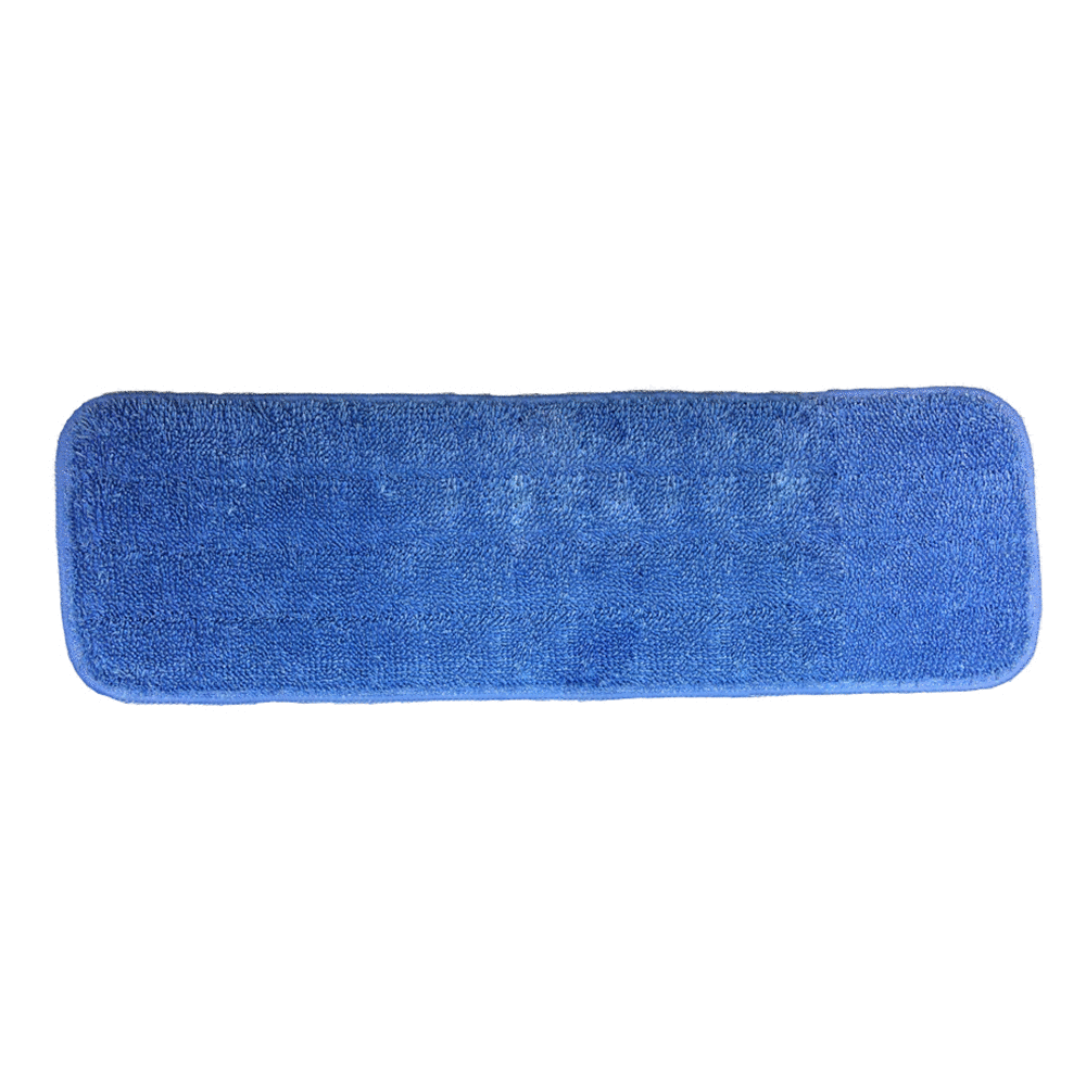 12 Pack of Microfiber Reusable Wet Mop Pads - Color Options - 18 inch Mop Pads - Picture 5 of 22