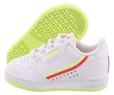 adidas Originals Baby Unisex Continental 80 White/Scarlet/Collegiate Navy 9K