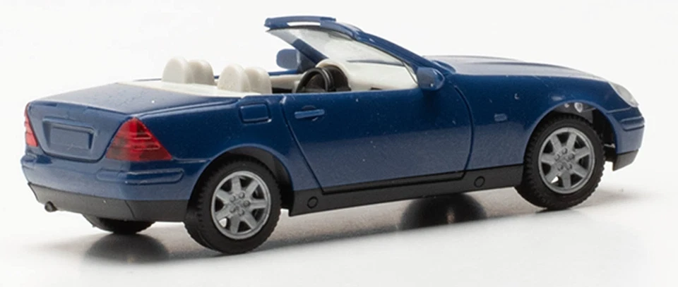 Herpa 012188-007 - Minikit Mercedes-Benz SLK Roadster, bleu saphir - HO (1:87) - Photo 2/4