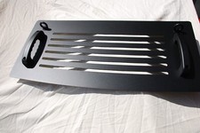 Fierce Black Fine Wrinkled Hood Insert with Handles for Hummer H2 Made in USA