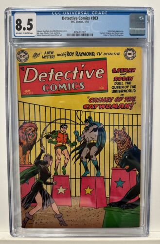 Detective Comics #203 CGC 8.5 (DC 1954) Origin of Mysto the Magician! - Picture 1 of 3