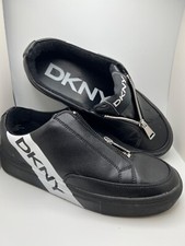 DKNY logo sneakers w/zippers  Various sizes