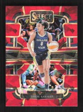 Satou Sabally 2024 Panini Select WNBA Red Ice Prizms Dallas Wings #39