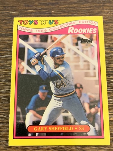 1989 TOPPS TOYS R US ROOKIES GARY SHEFFIELD #28 MINT RC ROOKIE - 第 1/2 張圖片