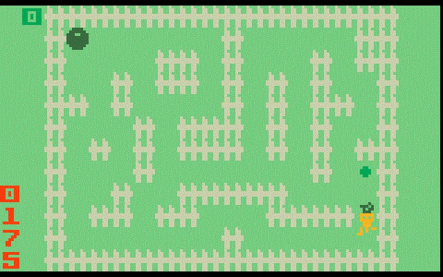 PETER THE PEA Mattel Intellivision videogame cartridge homebrew INTV box PACMAN - Image 3 of 4