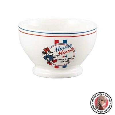 New SunArt Disney Minnie Mouse Cafe au Lait Bowl Approx. 400ml Tricolor