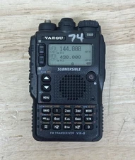 Yaesu VX-8DR Quad Band Submersible Transceiver 50/144/220/430 MHz Radio Only
