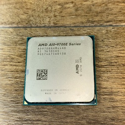 AMD A10-Series A10-9700E 3.0GHz Quad-Core Socket AM4 CPU P/N: AD970BAHM44AB