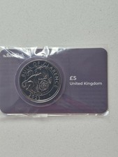 2023  TUDOR BEASTS BULL OF CLARENCE FIVE POUND COIN - brilliant uncirculated
