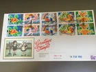 GB STAMPS LTD EDN PRESENTATION PHILATELIC SERVICE FIRST DAY COVER 1989 GREETINGS