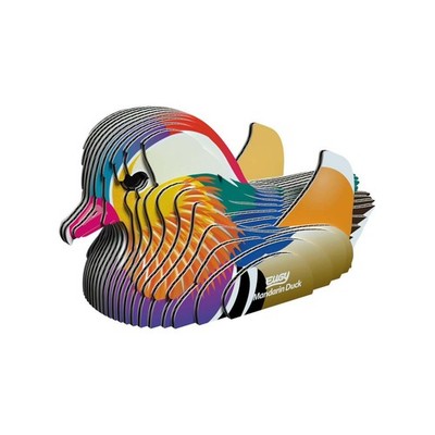 Eugy Mandarin Duck 3D Cardboard Model Kit NEW IN STOCK