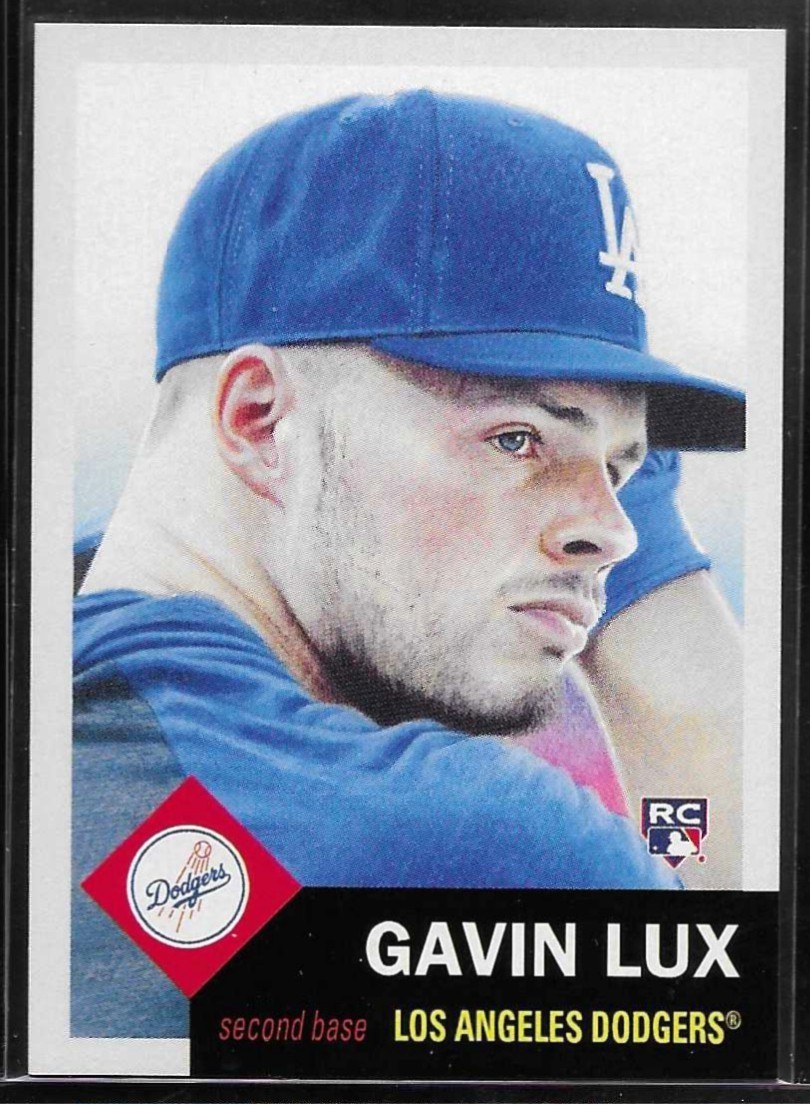 2020 TOPPS LIVING SET # 306 GAVIN LUX RC Rookie Los Angeles Dodgers 6,303 PR a