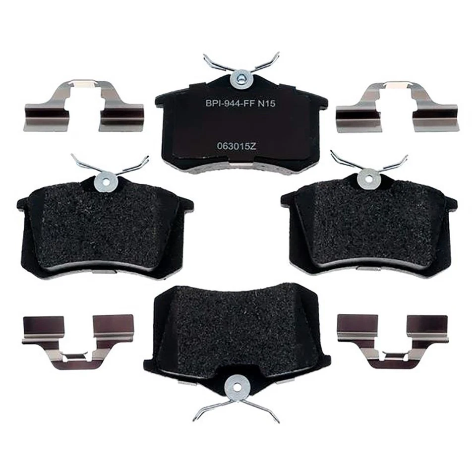 Pastillas de freno metálicas delanteras y traseras R-Line 1997 1996 para Volkswagen Golf Foto 2 de 4