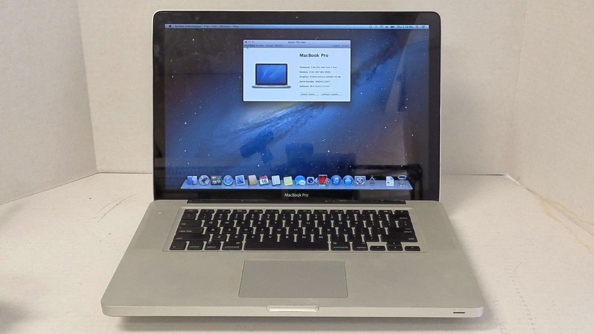 Apple MacBook Pro A1286 Core 2 Duo 2.66GHz 4GB MEM 320GB HDD | eBay