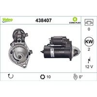 Valeo 438407 Starter FüR Opel Saab Vectra Astra Zafira Signum Omega Frontera