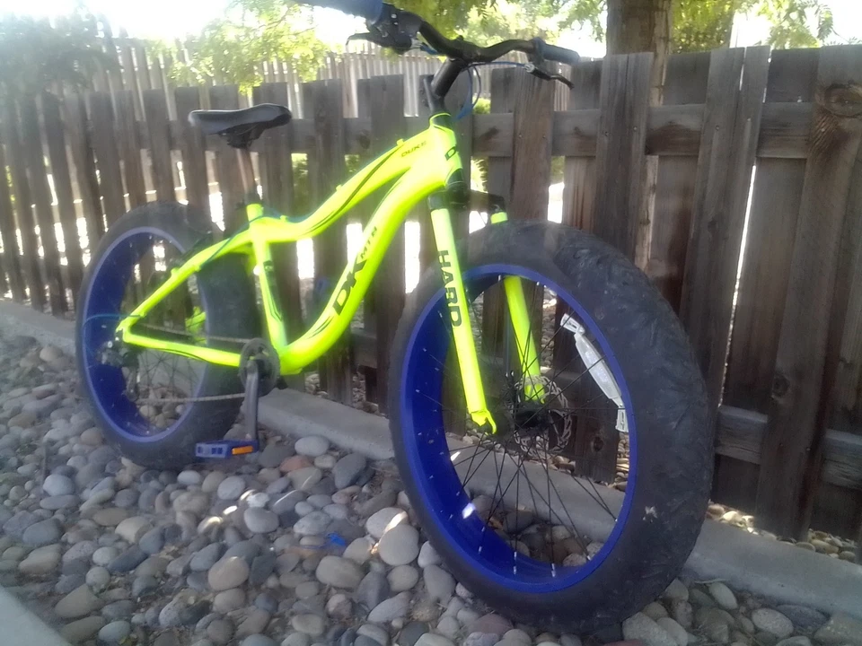 DK Mtb Fat Bike Amarillo Y Negro En Excelente Estado Foto 2 de 4