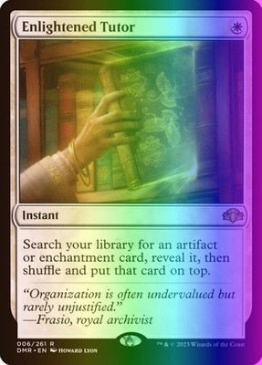 MTG Magic the Gathering Enlightened Tutor (6/521) Dominaria Remastered LP  FOIL | eBay
