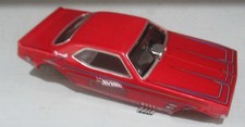 "NEW" AW REL 1 HOT WHEELS '70 PLYMOUTH CUDA FUNNY CAR HO SLOT BODY 4 GEAR 