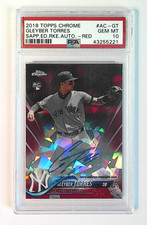 2018 Topps Chrome Sapphire Edition Baseball Cards 8