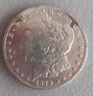 Morgan Silver Dollar Coin 1879 Mintmark: none