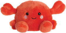 , 33680, Palm Pals Snippy Crab, 5In, Soft Toy, Red