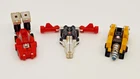 Hasbro Transformers G1 Powerdasher Mail-Away Set of 3 (Car, Drill, Jet) - Loose