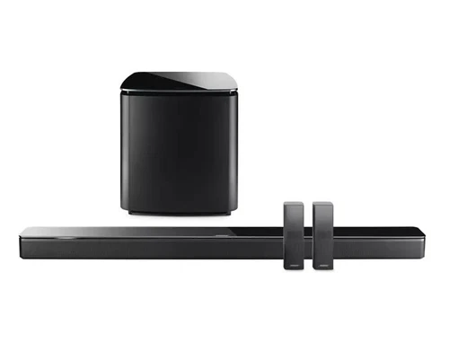 Bose Smart Ultra Soundbar Seismic Sound Ultimate Home Theater System - Black