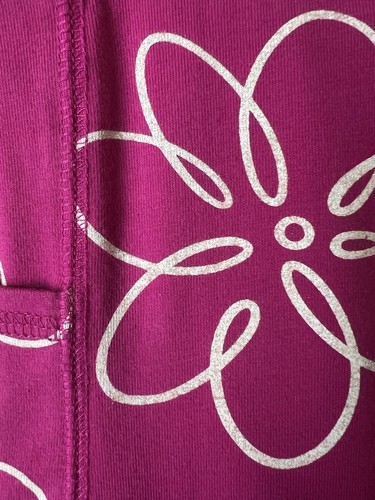 Carter’s pink floral leggings with pockets girls size 7 - Picture 3 of 10