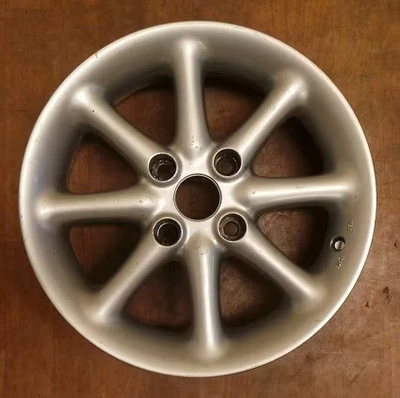 1x Alufelge 15 Zoll 7.0" 4x108 37ET 8A0071492 Audi 80 Rim Wheel - Bild 1 von 4