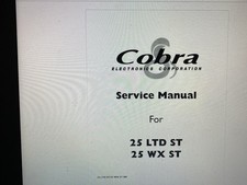 Cobra Model 25 Ltd St Service Manual Digital