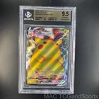 Pikachu Vmax Urr 44 Sword And Shield Vivid Voltage Pokemon Bgs 9.5 Gold