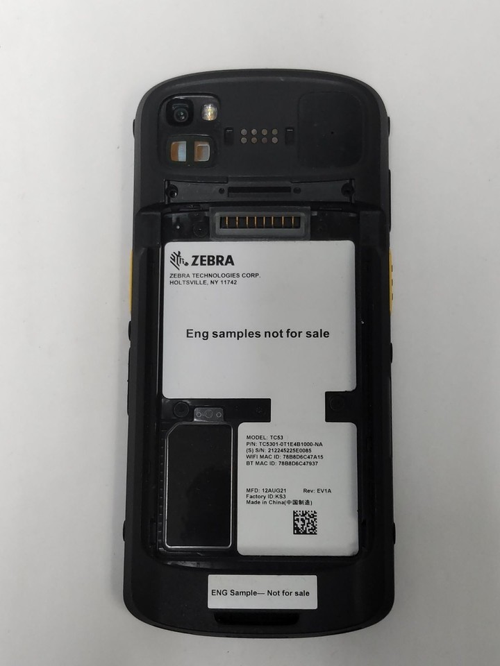 Zebra TC58 Mobile Computer (Engineering sample), CT00018*PLEASE READ | eBay