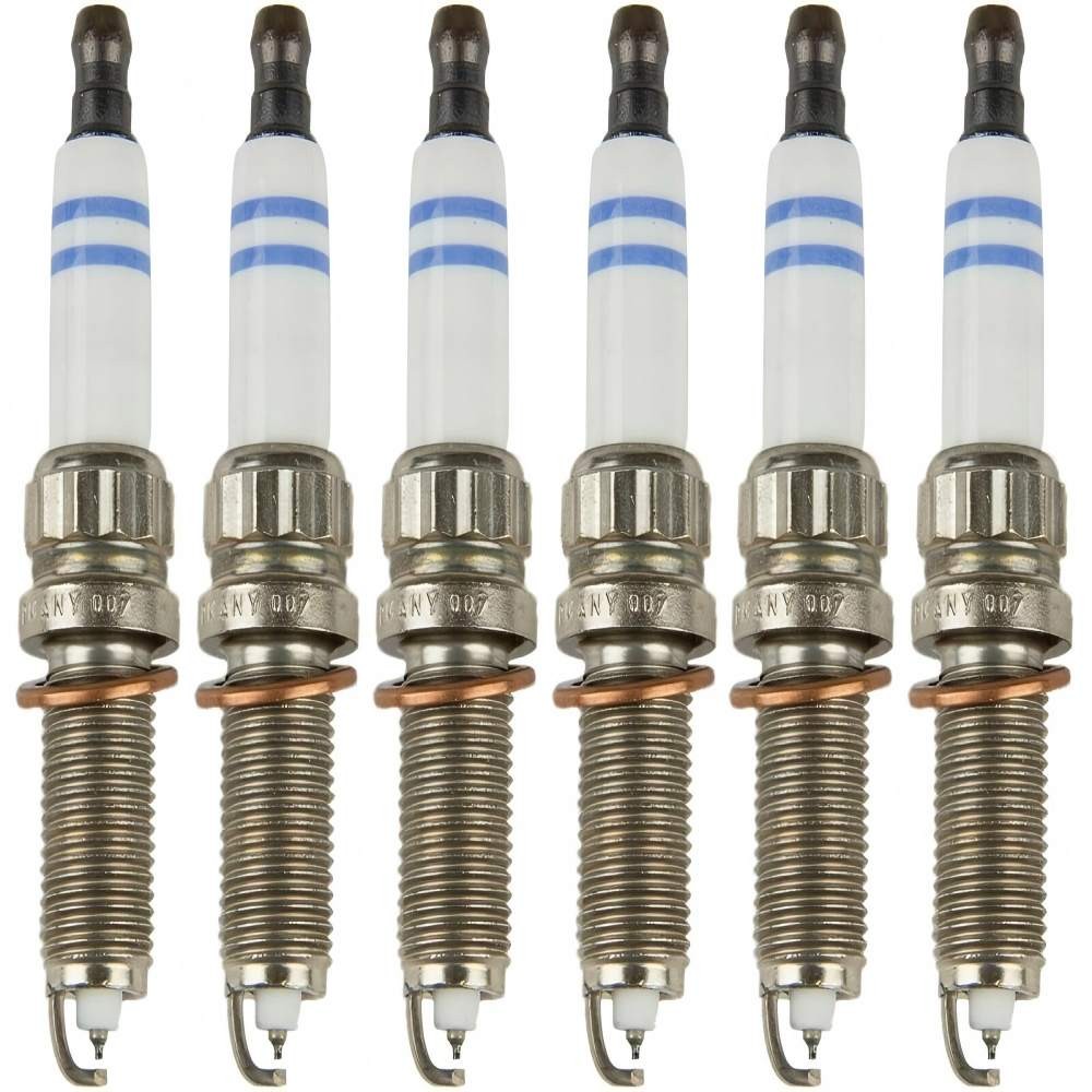 Set of 8 A0041598103 ZR6SII3320 Double Iridium Spark Plugs For Mercedes Benz