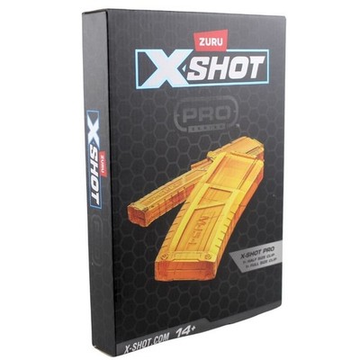 Zuru X-Shot Pro Series Clips Set For Foam Blasters Includes 1 Full-Size & 1 Half