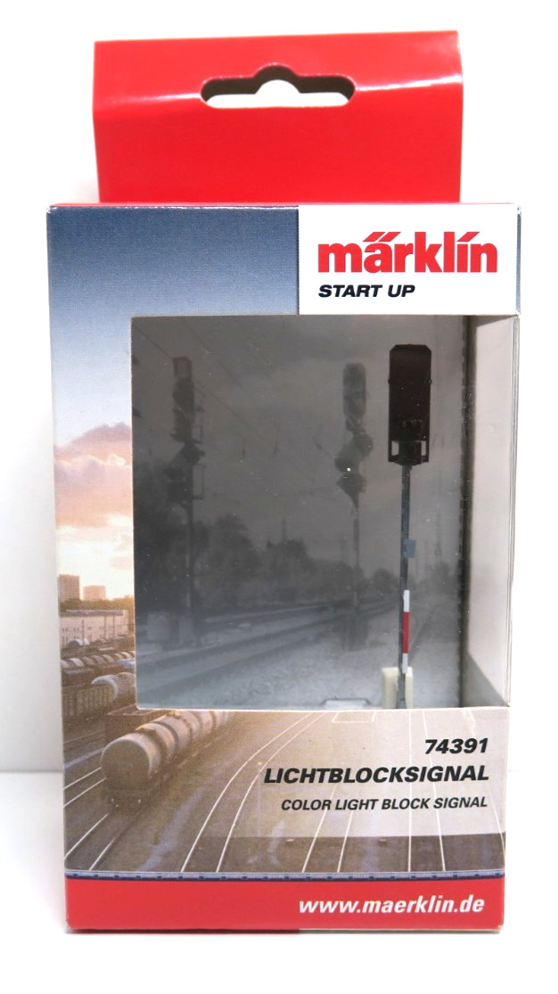 Lichtblocksignal, 74391, Märklin H0 Start Up, OVP, HB