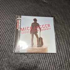 Mick Jagger Goddess in the Doorway CD Paper Jacket Used Excellent